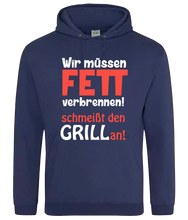Lade das Bild in den Galerie-Viewer, Hoodie - Fett verbrennen
