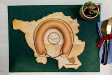 Lade das Bild in den Galerie-Viewer, Saarlandbrett aus Holz - Lyoner Edition