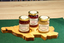 Lade das Bild in den Galerie-Viewer, Saarlandbrett aus Holz - Mini Marmeladenbrett