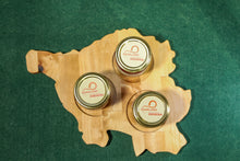 Lade das Bild in den Galerie-Viewer, Saarlandbrett aus Holz - Mini Marmeladenbrett