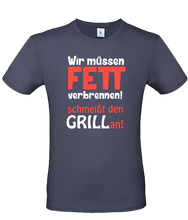 Lade das Bild in den Galerie-Viewer, T-Shirt Fett verbrennen