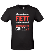 Lade das Bild in den Galerie-Viewer, T-Shirt Fett verbrennen