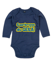 Lade das Bild in den Galerie-Viewer, Babystrampler - Saarbrigge du Geila!