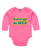 Lade das Bild in den Galerie-Viewer, Babystrampler - Saarbrigge du Geila!