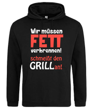 Lade das Bild in den Galerie-Viewer, Hoodie - Fett verbrennen