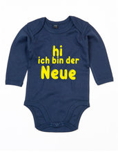 Lade das Bild in den Galerie-Viewer, Babystrampler - hi ich bin der Neue