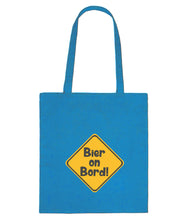 Lade das Bild in den Galerie-Viewer, Einkaufstasche - Bier on Bord (in 8 Farbvarianten)