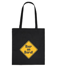 Lade das Bild in den Galerie-Viewer, Einkaufstasche - Bier on Bord (in 8 Farbvarianten)
