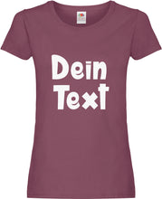 Lade das Bild in den Galerie-Viewer, Girly T-Shirt mit Wunschtext