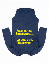 Lade das Bild in den Galerie-Viewer, Babystrampler - Falschrum