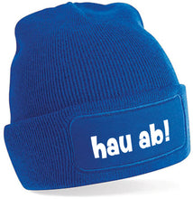 Lade das Bild in den Galerie-Viewer, Beanie Mütze - hau ab!