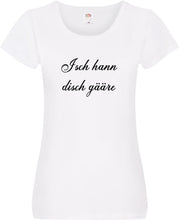 Lade das Bild in den Galerie-Viewer, Girly T-Shirt - Isch hann dich gääre