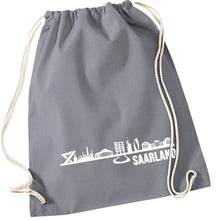 Lade das Bild in den Galerie-Viewer, Gymbag - Skyline Saarland mit Blockschrift