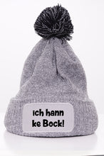 Lade das Bild in den Galerie-Viewer, Beanie Bommelmütze - ich hann ke Bock!