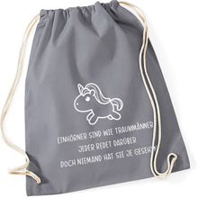 Lade das Bild in den Galerie-Viewer, Gymbag - Einhorn (in 13 Farben)