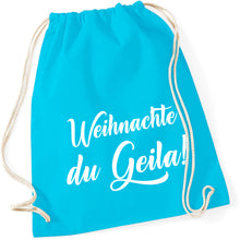 Lade das Bild in den Galerie-Viewer, Gymbag - Weihnachte du Geila! (in 13 Farben)