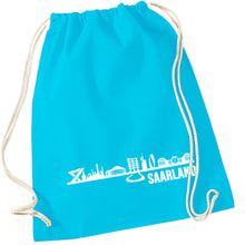 Lade das Bild in den Galerie-Viewer, Gymbag - Skyline Saarland mit Blockschrift