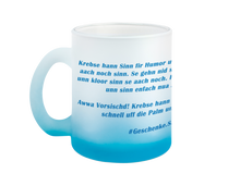 Lade das Bild in den Galerie-Viewer, Sternzeichen Glasbecher Saarländisch