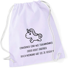 Lade das Bild in den Galerie-Viewer, Gymbag - Einhorn (in 13 Farben)
