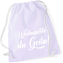 Lade das Bild in den Galerie-Viewer, Gymbag - Weihnachte du Geila! (in 13 Farben)