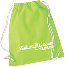 Lade das Bild in den Galerie-Viewer, Gymbag - Skyline Saarland mit Blockschrift