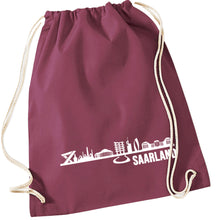 Lade das Bild in den Galerie-Viewer, Gymbag - Skyline Saarland mit Blockschrift