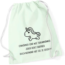 Lade das Bild in den Galerie-Viewer, Gymbag - Einhorn (in 13 Farben)