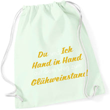 Lade das Bild in den Galerie-Viewer, Gymbag - Hand in Hand zum Glühweinstand (in 13 Farben)