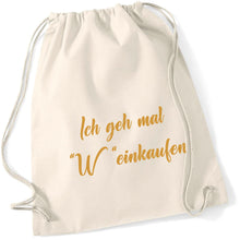 Lade das Bild in den Galerie-Viewer, Gymbag - Weinkaufen (in 13 Farben)