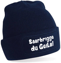 Lade das Bild in den Galerie-Viewer, Beanie Mütze - Saarbrigge du Geila!