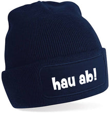 Lade das Bild in den Galerie-Viewer, Beanie Mütze - hau ab!