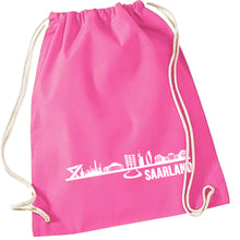 Lade das Bild in den Galerie-Viewer, Gymbag - Skyline Saarland mit Blockschrift