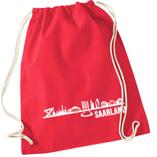 Lade das Bild in den Galerie-Viewer, Gymbag - Skyline Saarland mit Blockschrift