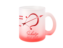 Lade das Bild in den Galerie-Viewer, Sternzeichen Glasbecher Saarländisch