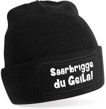 Lade das Bild in den Galerie-Viewer, Beanie Mütze - Saarbrigge du Geila!