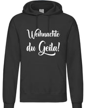 Lade das Bild in den Galerie-Viewer, Hoodie - Weihnachte du Geila!