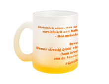 Lade das Bild in den Galerie-Viewer, Sternzeichen Glasbecher Saarländisch