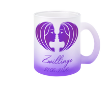 Lade das Bild in den Galerie-Viewer, Sternzeichen Glasbecher Saarländisch