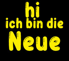 Lade das Bild in den Galerie-Viewer, Babystrampler - hi ich bin die Neue