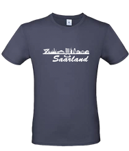 Lade das Bild in den Galerie-Viewer, T-Shirt Skyline Saarland Handschrift