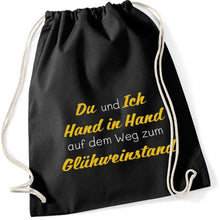 Lade das Bild in den Galerie-Viewer, Gymbag - Hand in Hand zum Glühweinstand (in 13 Farben)
