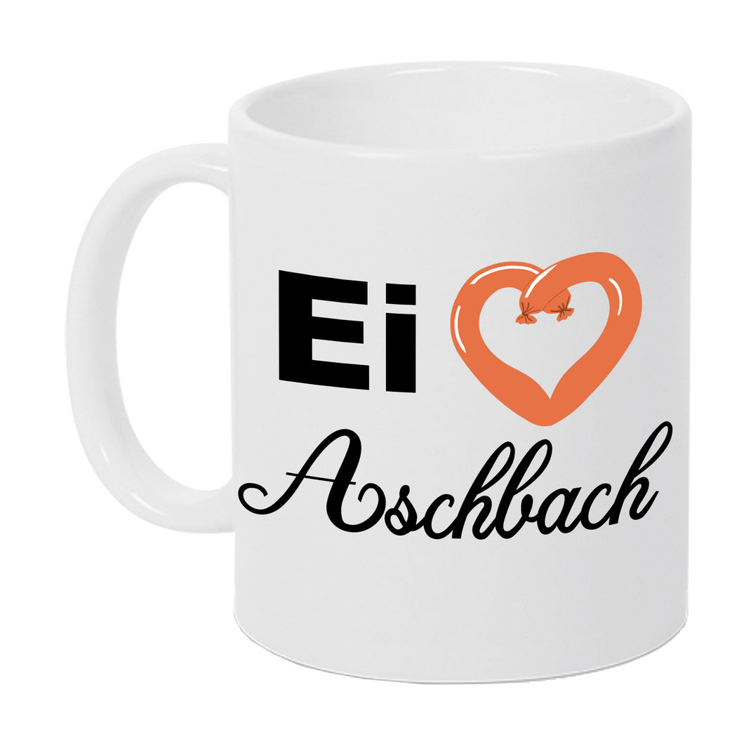 Tasse - Ei <3 Aschbach