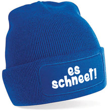 Lade das Bild in den Galerie-Viewer, Beanie Mütze - es schneet!
