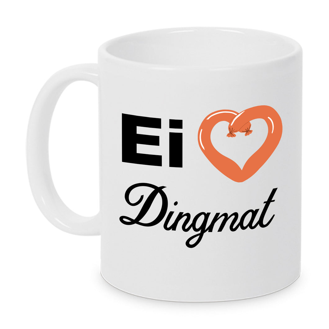 Tasse - Ei <3 Dingmat
