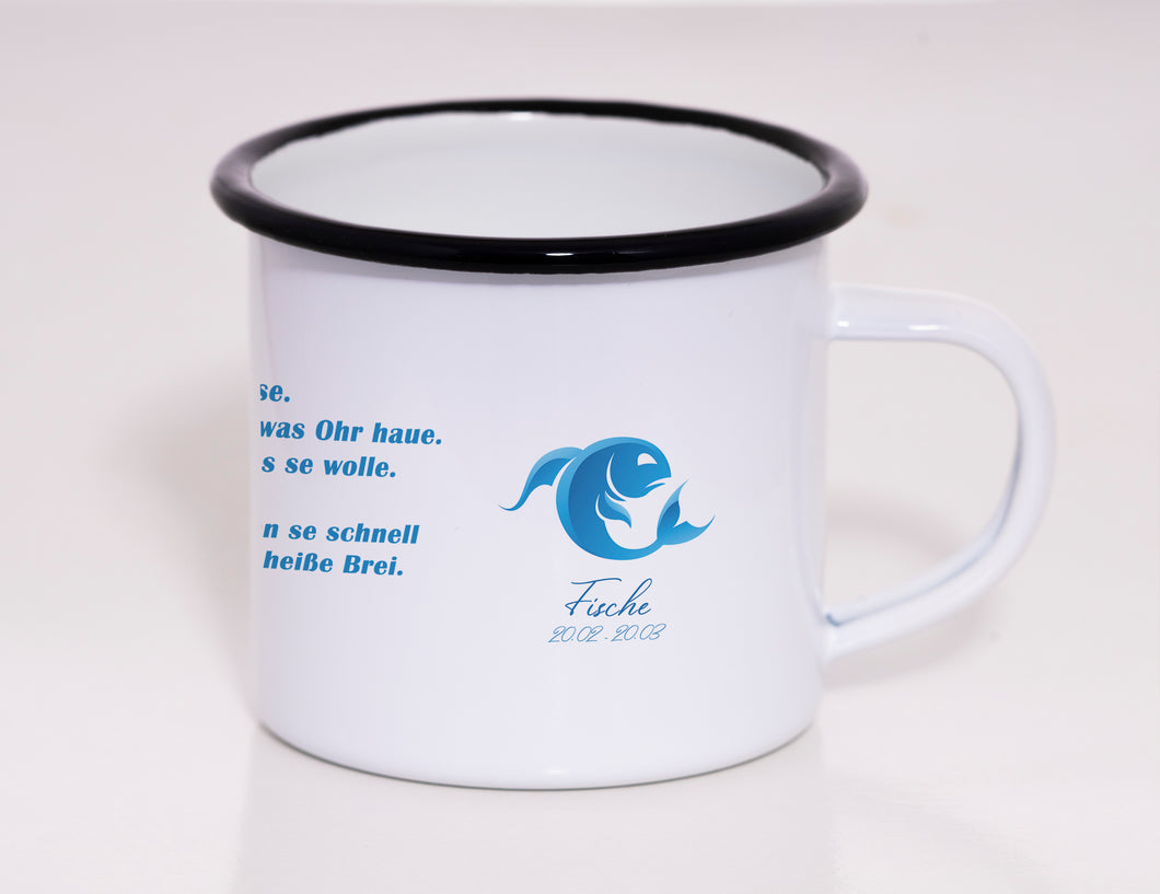 Sternzeichen Tasse - Fische 20.02-20.03