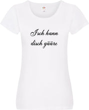 Lade das Bild in den Galerie-Viewer, Girly T-Shirt - Isch hann dich gääre
