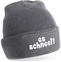 Lade das Bild in den Galerie-Viewer, Beanie Mütze - es schneet!
