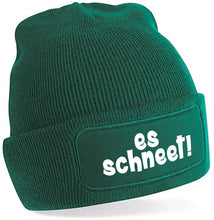 Lade das Bild in den Galerie-Viewer, Beanie Mütze - es schneet!
