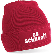 Lade das Bild in den Galerie-Viewer, Beanie Mütze - es schneet!
