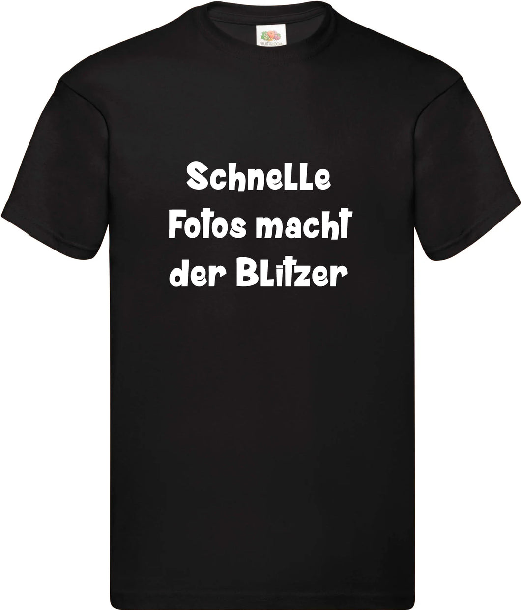 T-Shirt - Schnelle Fotos macht der Blitzer